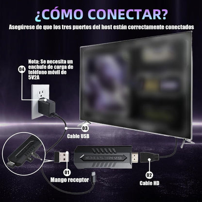 🎮 Game-Stick™ | Revive los Juegos de tu Infancia en tu TV